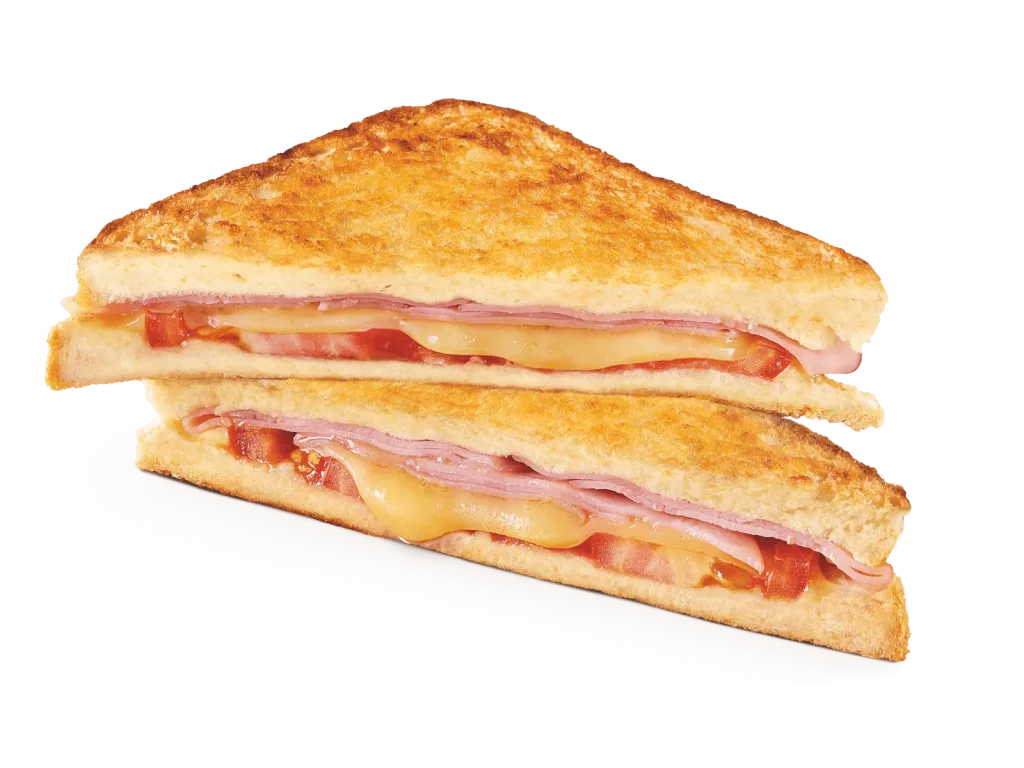 HAM CHEESE & TOMATO TOASTIE