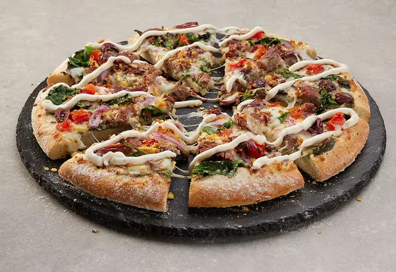 GREEK LAMB TZATZIKI in Domino's Premium Pizzas