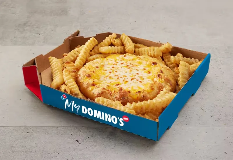 Cheese Volcano Dipping Box in Savoury Sides Domino's