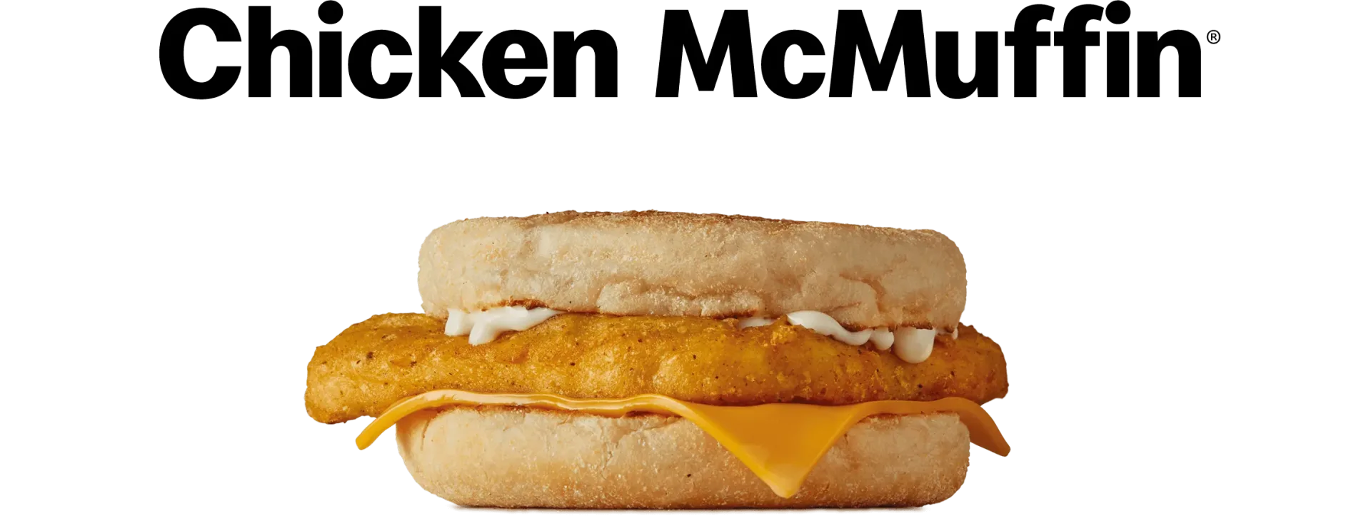 Chicken McMuffin in Macca's Menu Australia