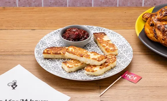 Halloumi Sticks & Dip
