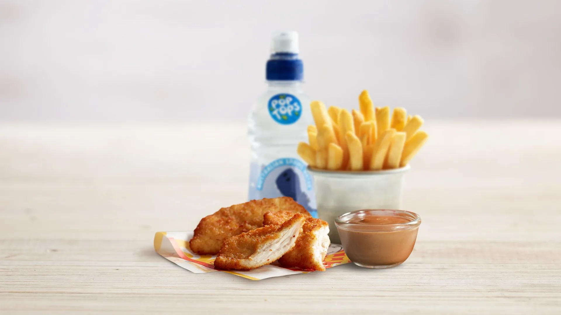 Kid-O's Crispy Chicken Strips Meal