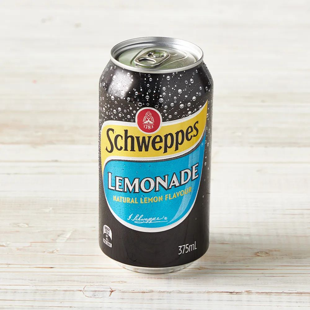 Schweppes Lemonade Can
