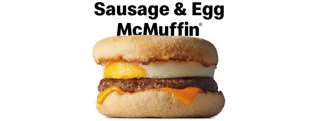 Sausage & Egg McMuffin
