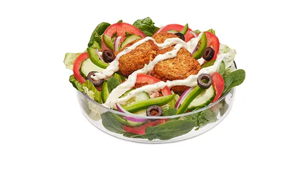 Smashed Falafel
salad