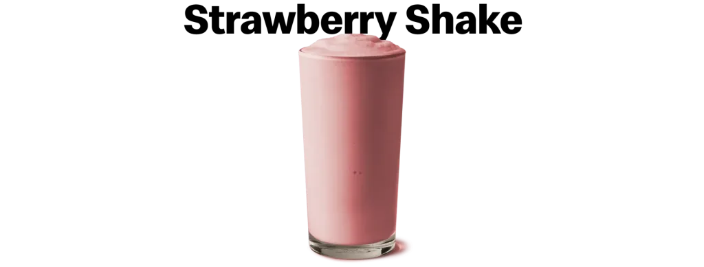 Small Strawberry Shake
