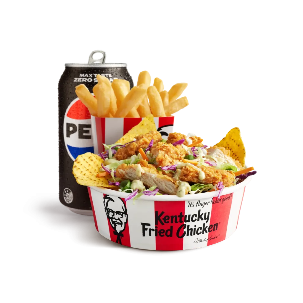 Zinger Crunch Bowl Combo
