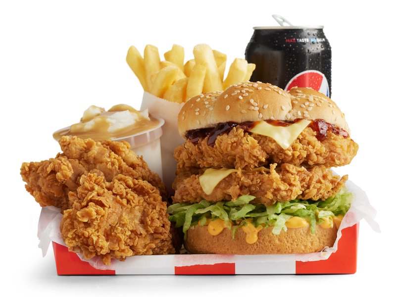 Zinger Stacker Burger Box