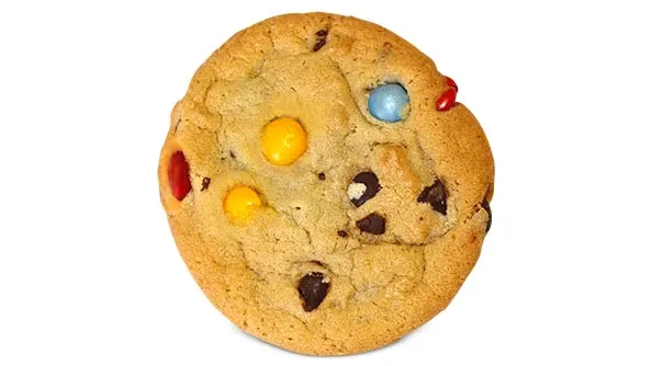 Chocolate Chip Rainbow Cookie
