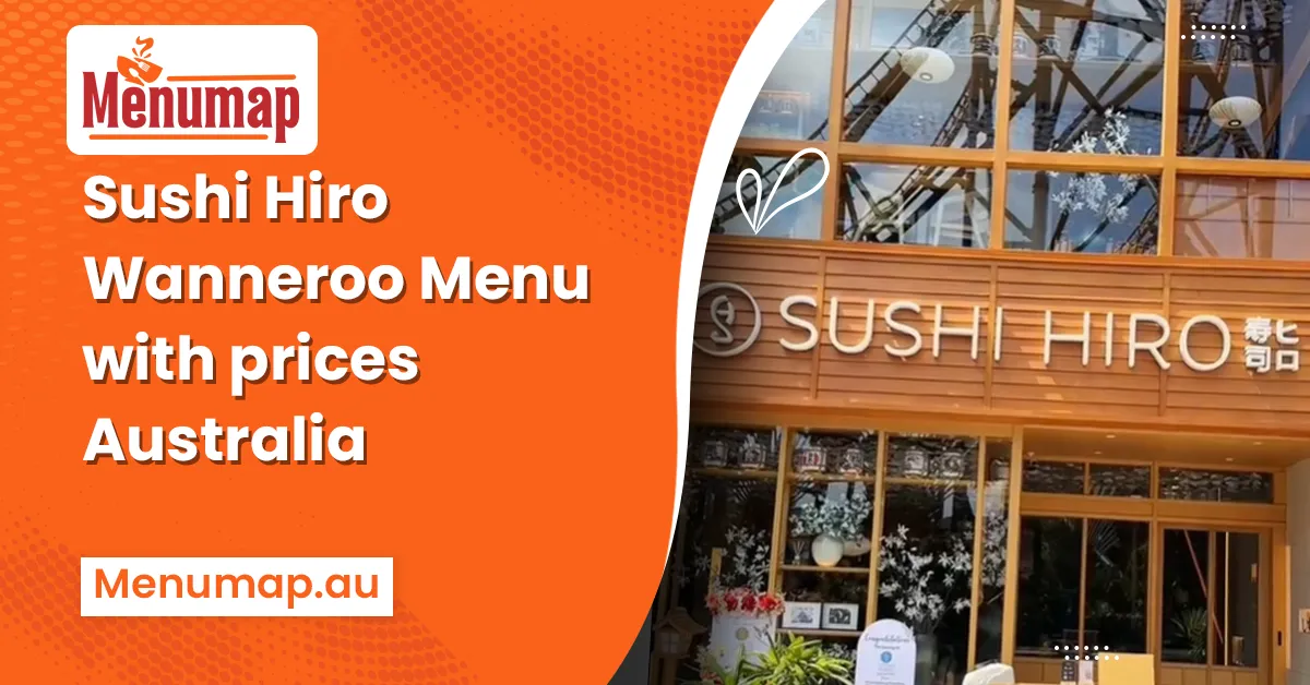 Sushi Hiro Wanneroo menu with prices