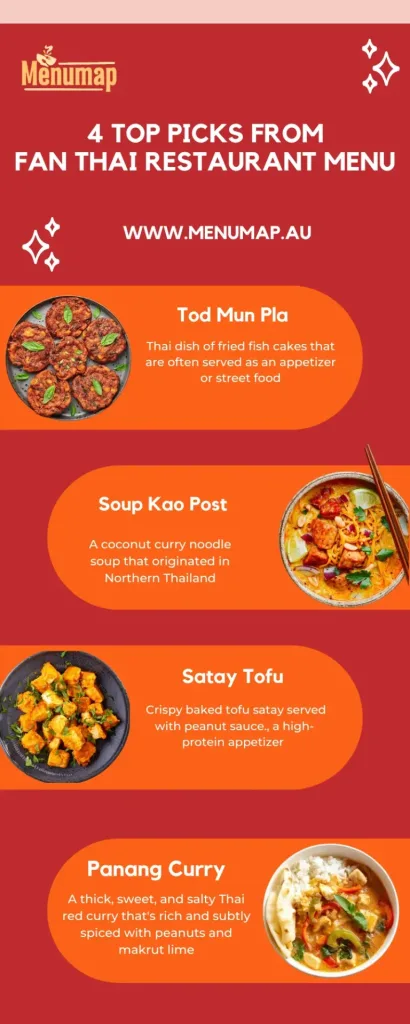 Best Dishes Fan Thai Menu