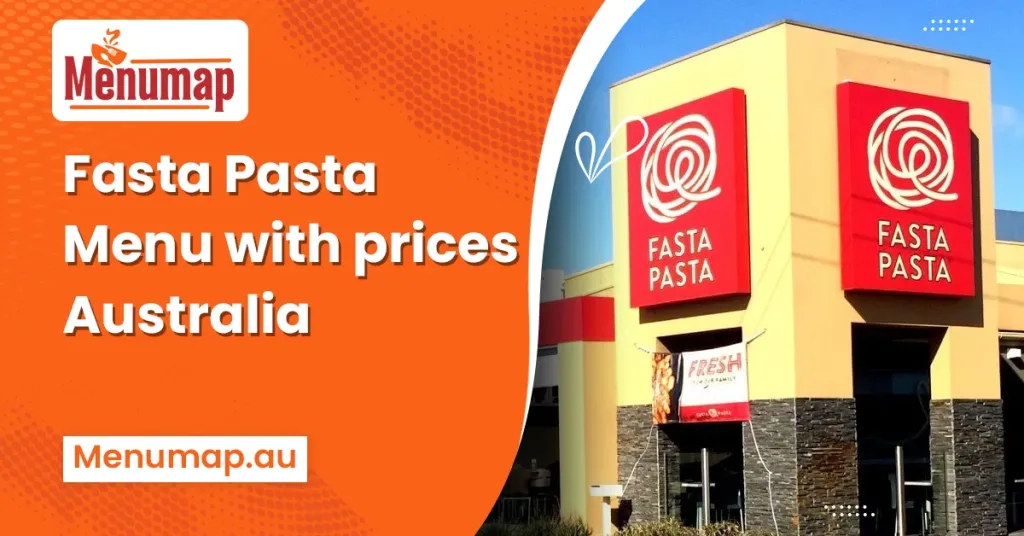 Fasta Pasta Menu