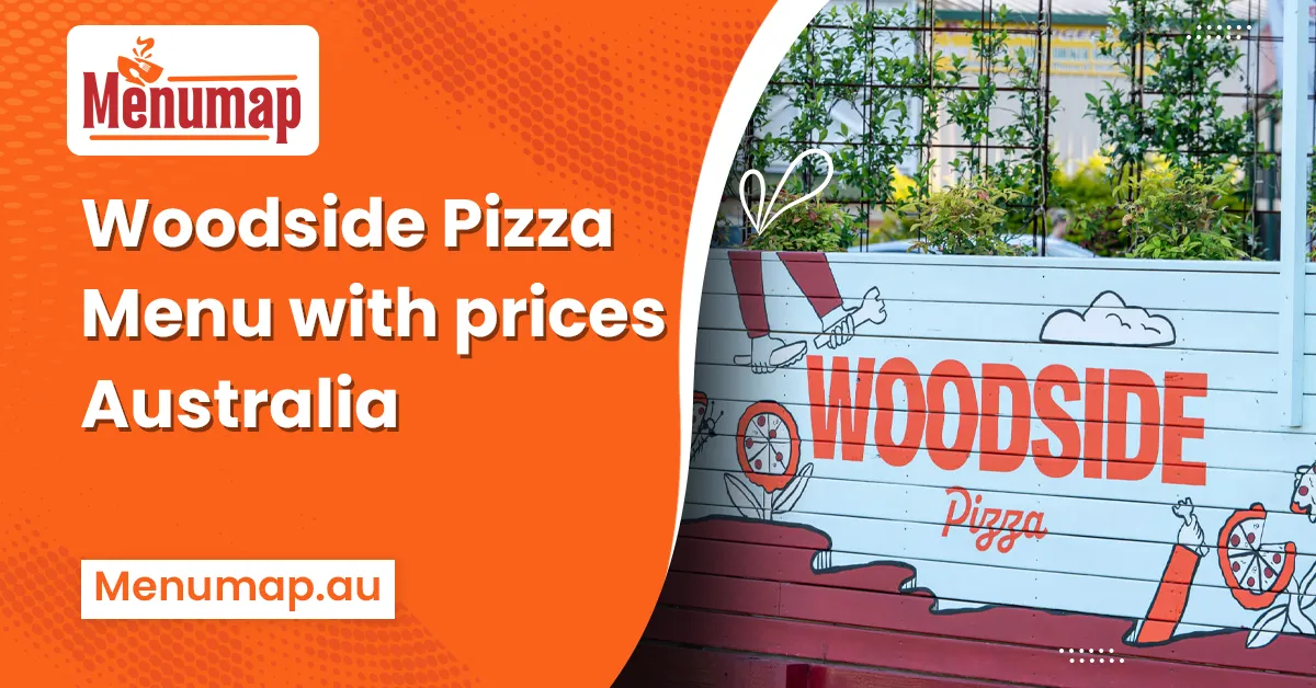 Woodside Pizza Menu