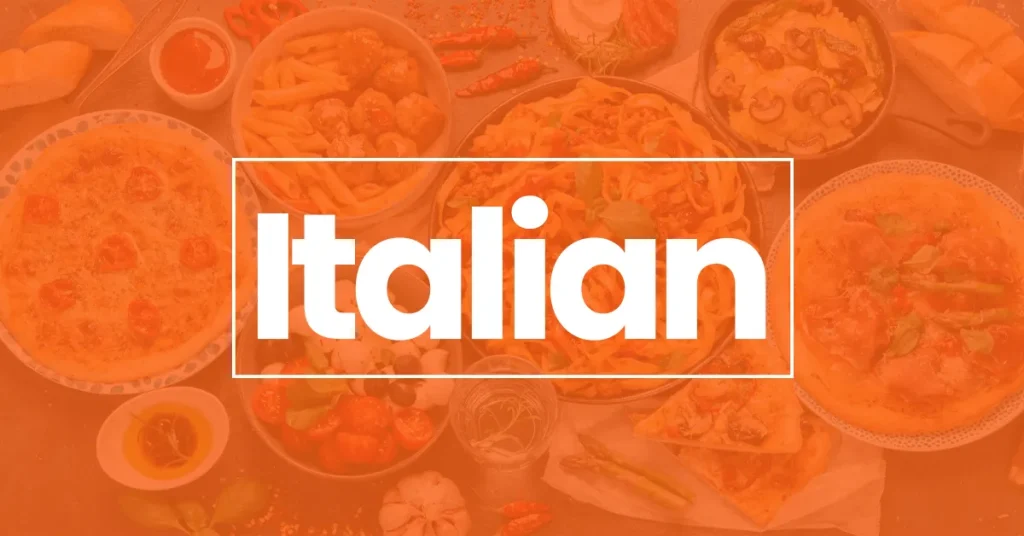 Italian Restaurant Menus 