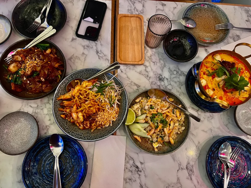 Plern Thai Cafe Menu with prices